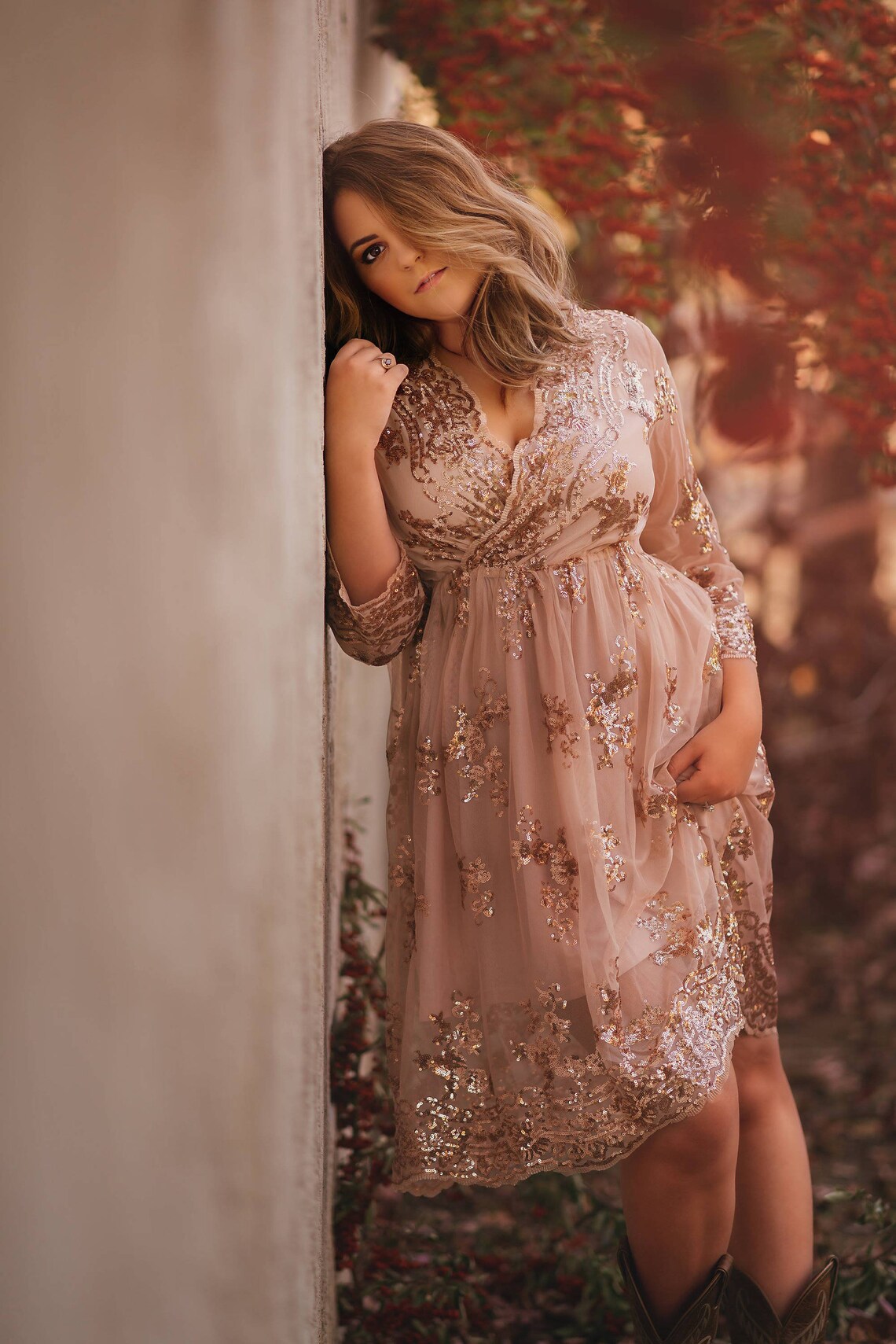 sparkly maternity