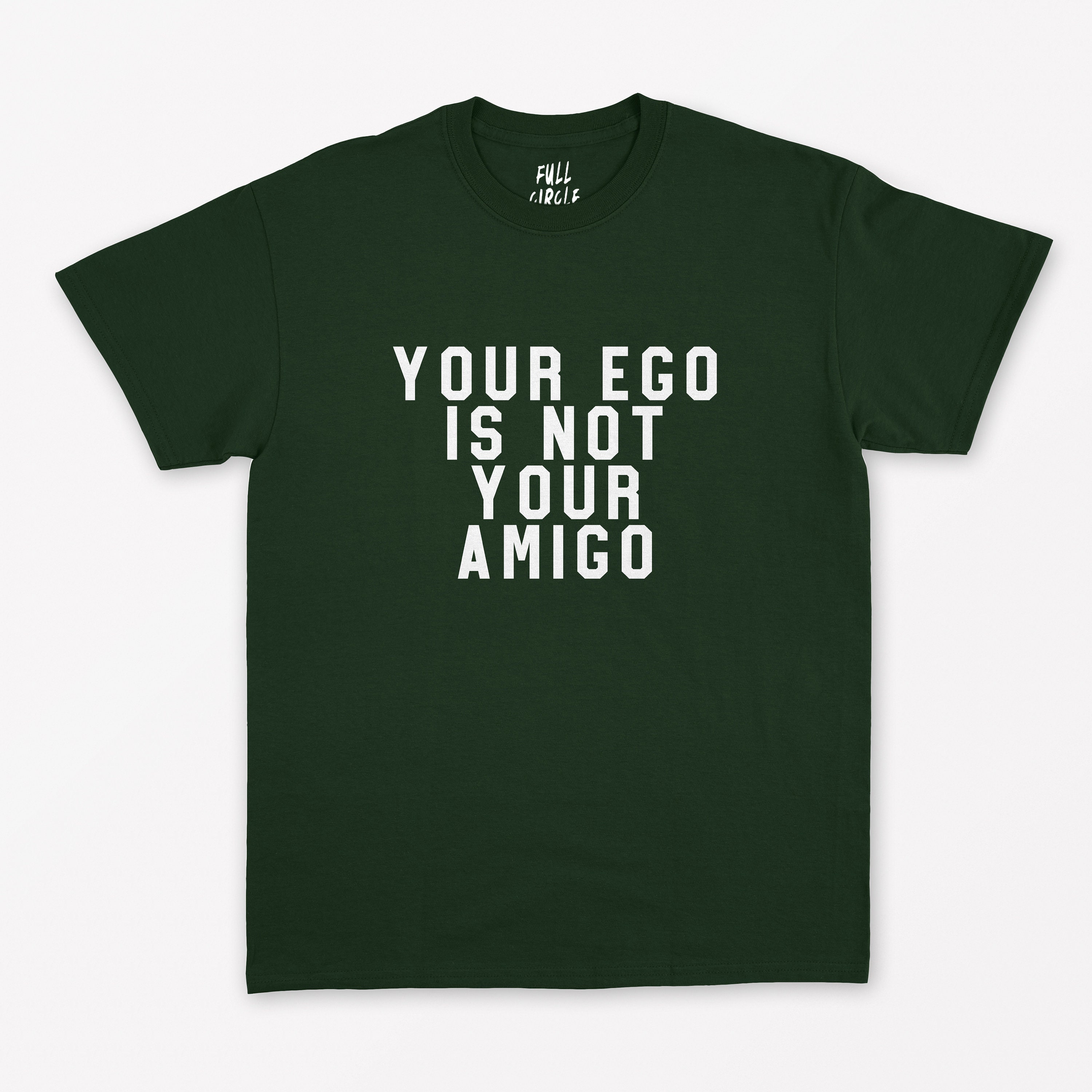 Neutral gray and fuchsia & yet, you’re still ego inspired t-shirt. main image 1