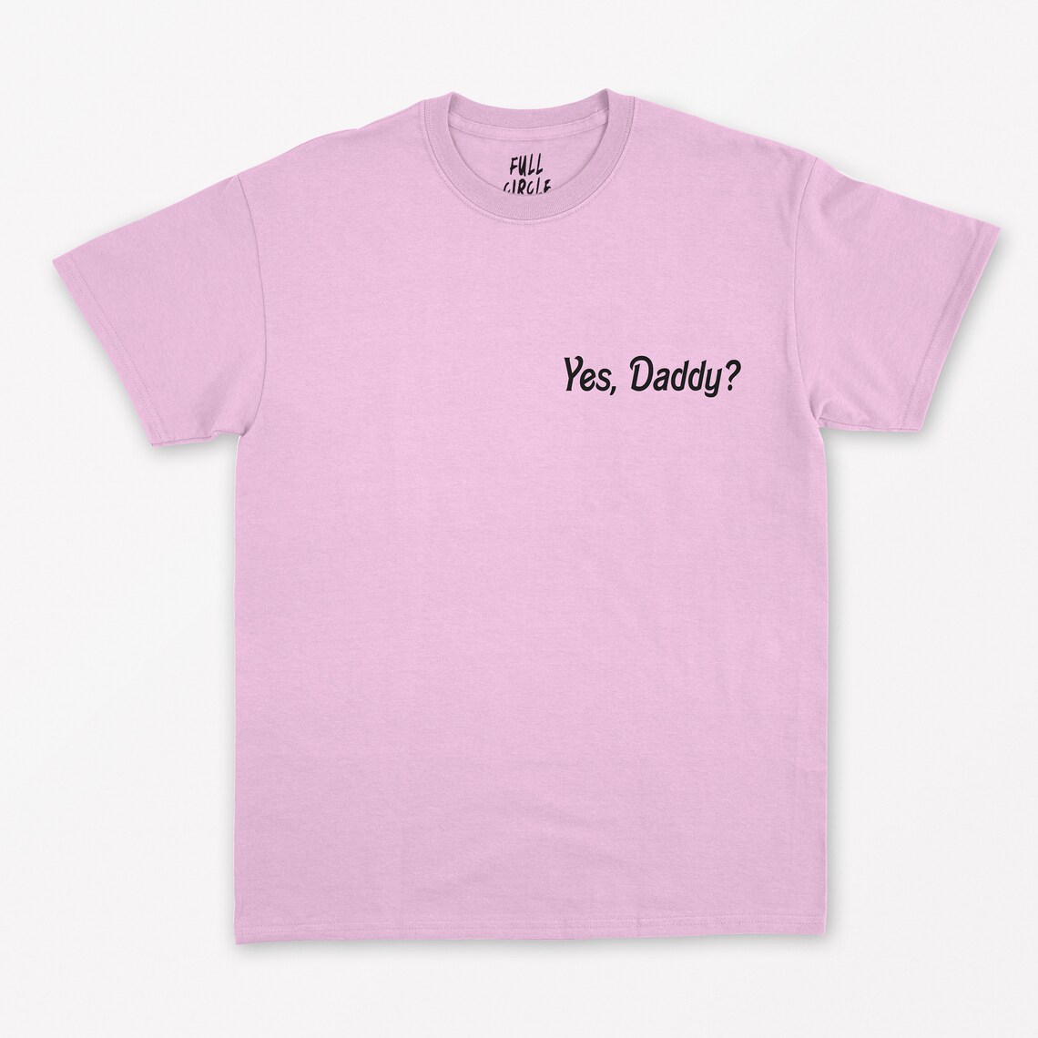yes daddy shirt yellow
