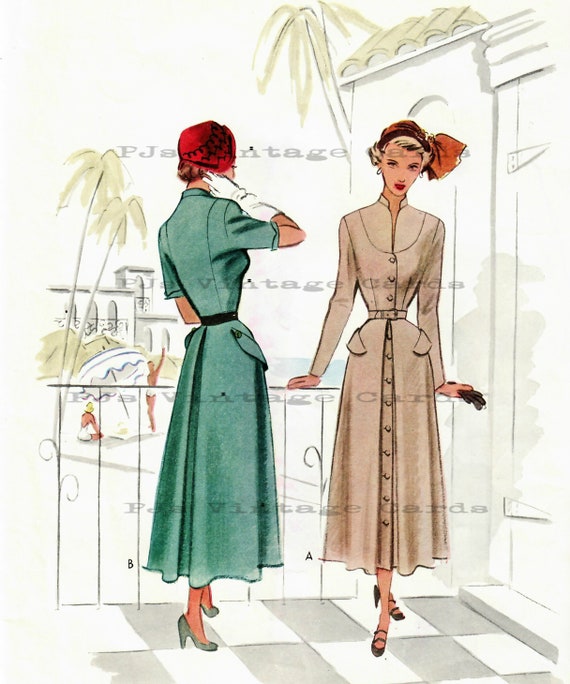 Digital Mccall Sewing Pattern Catalog Image Spring 1949 | Etsy