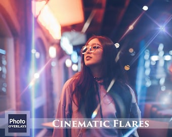 100 Filmstreifen Overlays, Flare, Linse, Lichteffekt, Funkelnder Staub, Lichter, Strahl, Bokeh, Sunflares, Lichtstrahlen, natürliches Licht