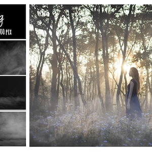 Fog Overlays, Smoke, Photoshop overlay, Realistic Fog, Mist Overlays, Clouds Effect