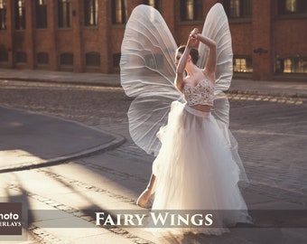 Wings overlays, fairy wings, 30 PNG, photoshop overlay, fantasy, magic, clip art, fairy overlay, photoshop, magical fairy, wings overlay