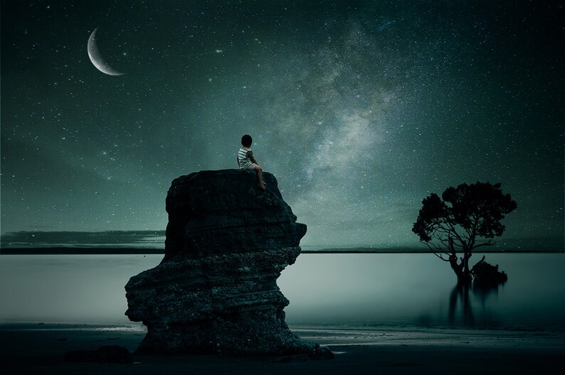 moon and stars overlay moon and stars overlay