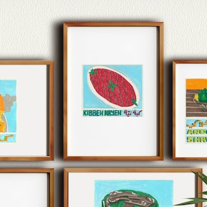 Kibbeh Nayyeh Poster Art Print - Kibbeh Nayyeh Platter Art Print - Exquisite Tribute to a Lebanese Culinary Delicacy