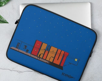 Beirut Laptop Sleeve 13 in and 15 inch - perfect Lebanon gift for him / her