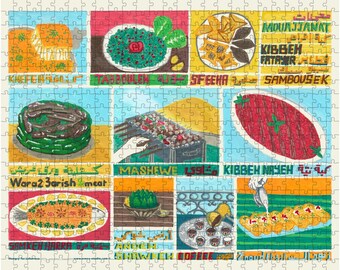 Hungry For Lebanese Food Puzzle - perfect gift