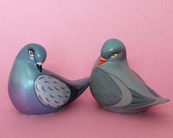 MADE TO ORDER Small Pigeon Ornament by Betty & The Lovecats