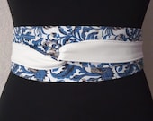 White faux leather sash woman Obi belt wide 151, denim corset belts for women, casual reversible women 39 s Japanese belts