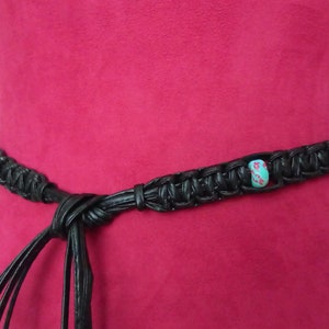 reversible casual Japanese corset belt for women Sash hot pink linen women/'s Obi belt wide 370
