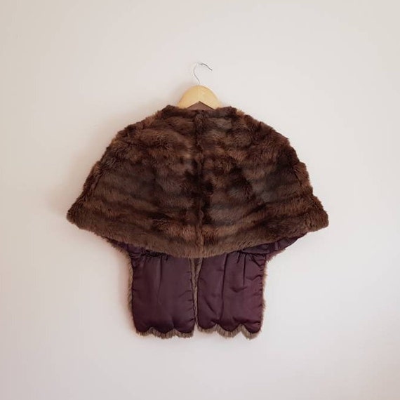 Vintage 30s Premier Furs Genuine Mink Fur Stole - image 2