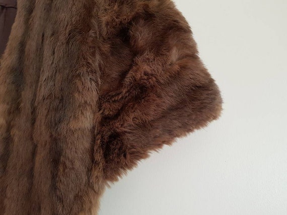 Vintage 30s Premier Furs Genuine Mink Fur Stole - image 8