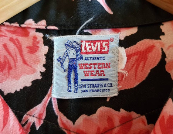 Vintage LEVI'S Saddleman Label Levi Strauss 1960s… - image 6