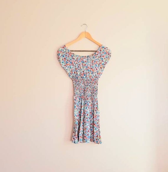 Vintage 90s Y2K Floral Dress - image 1