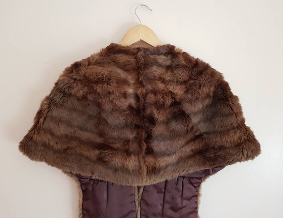 Vintage 30s Premier Furs Genuine Mink Fur Stole - image 7