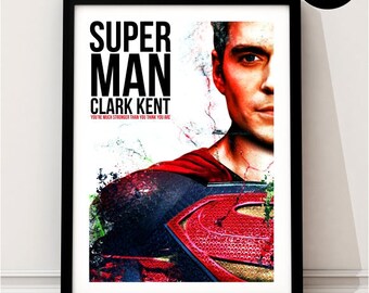 You/'re My Kryptonite! Sexy Superman PinUp Drag Artwork Print Giclee Art
