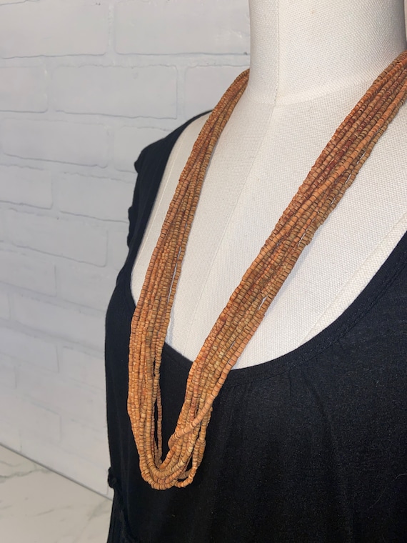 Unique vintage multi strand necklace