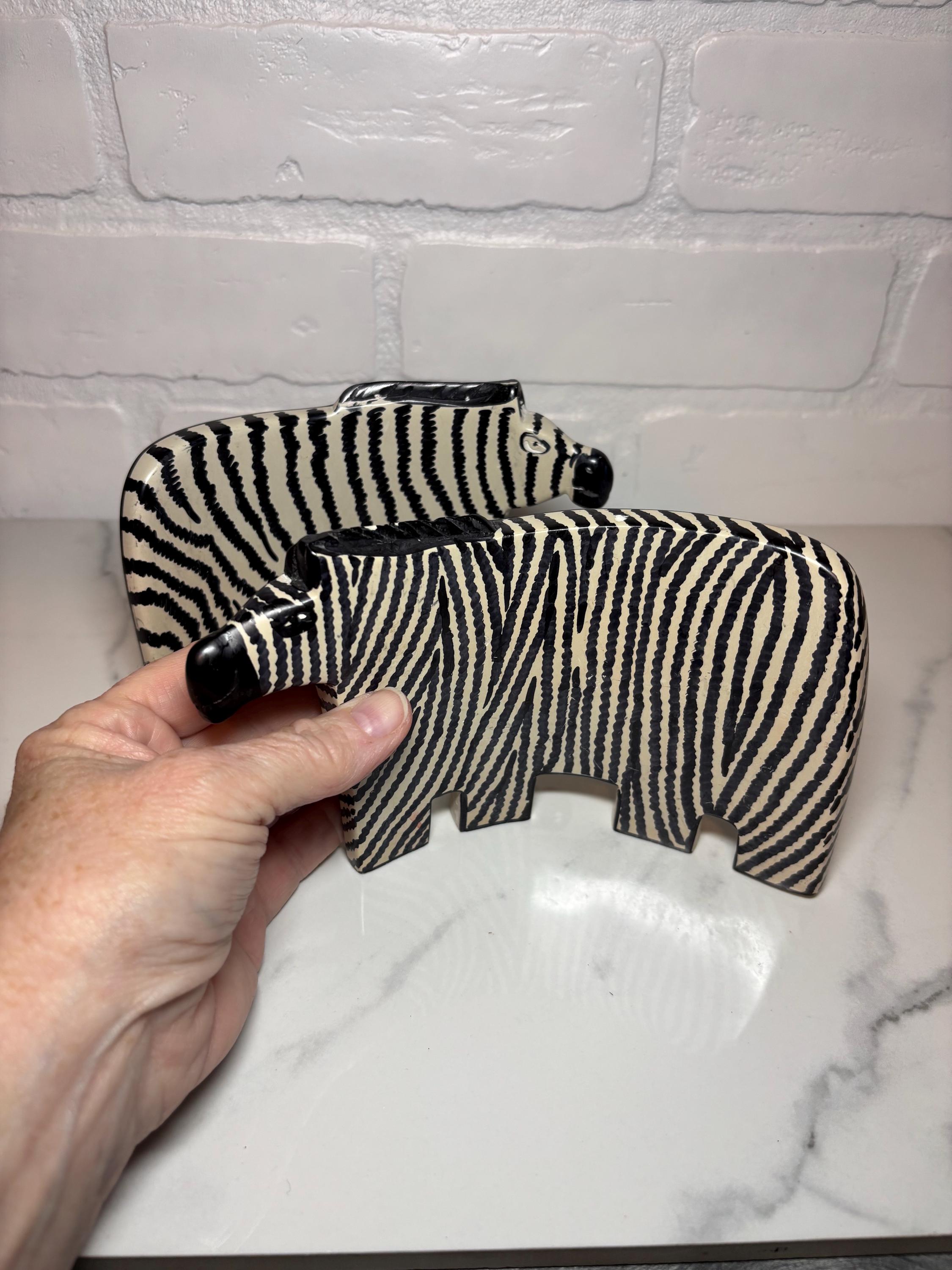 Soapstone Zebra - Etsy