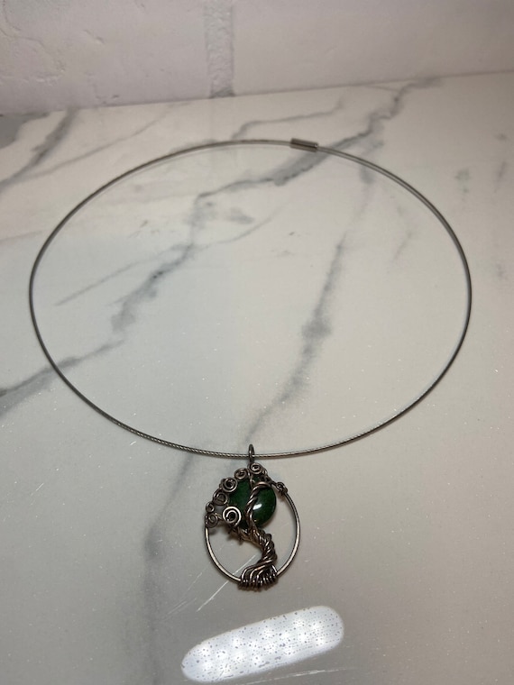 Unique tree of life custom hand made chariot neck… - image 3