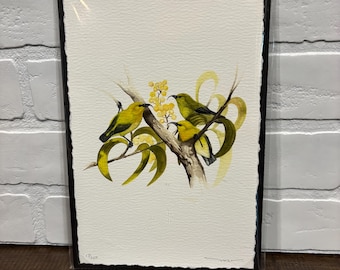 Original watercolor by Marian Berger