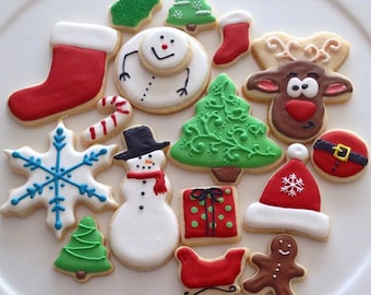 Christmas cookies | Etsy