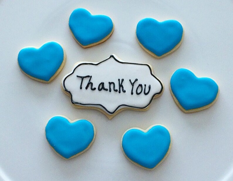 THANK YOU cookie gift box Etsy
