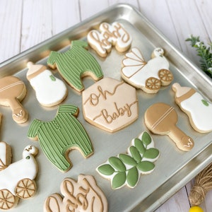 24 cookiesBaby shower cookies / baby boy cookies / baby girl cookies / baby shower favors / cookies for baby shower