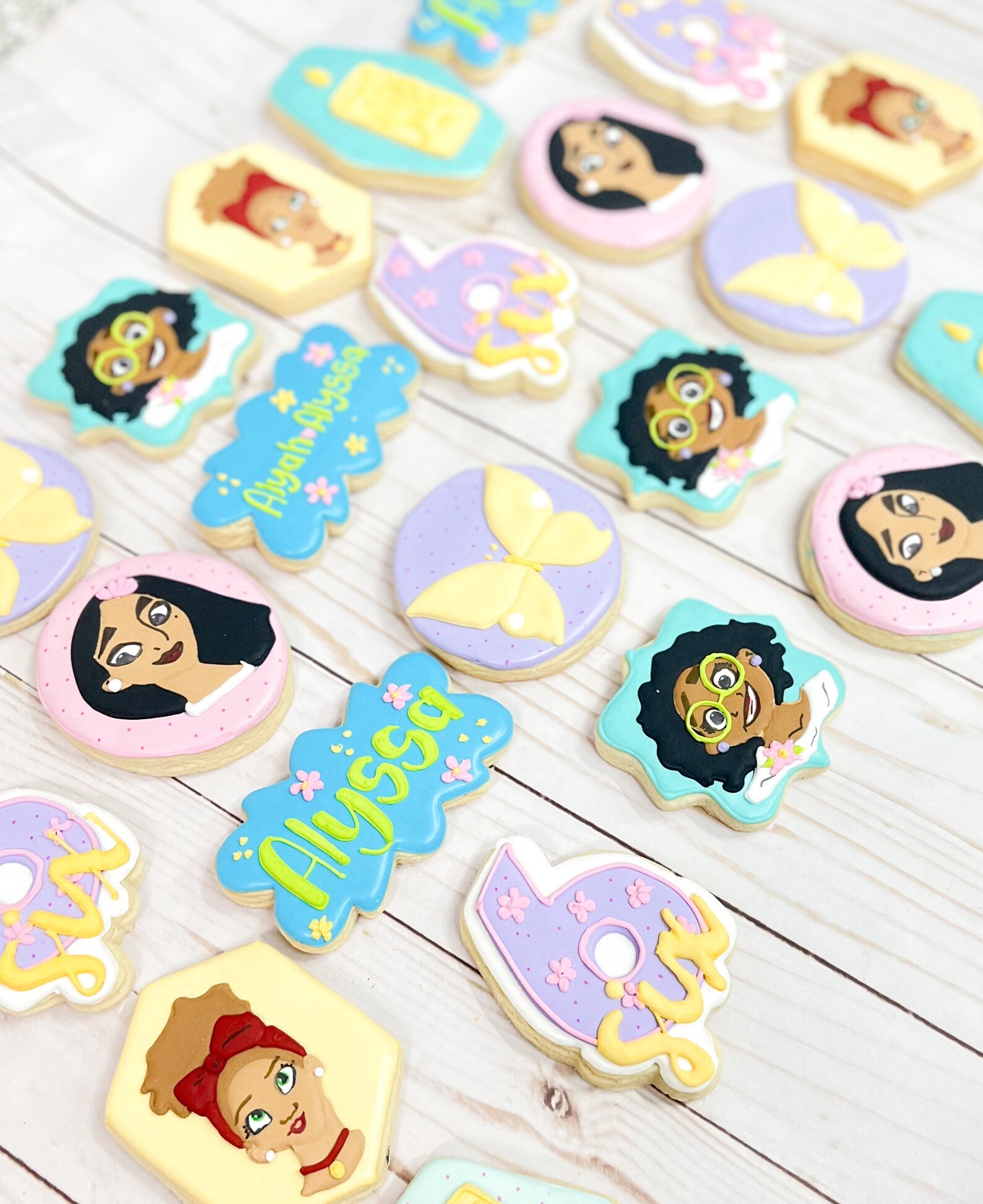 Encanto Inspired Themed Cookies Encanto Birthday Gift Encanto Etsy