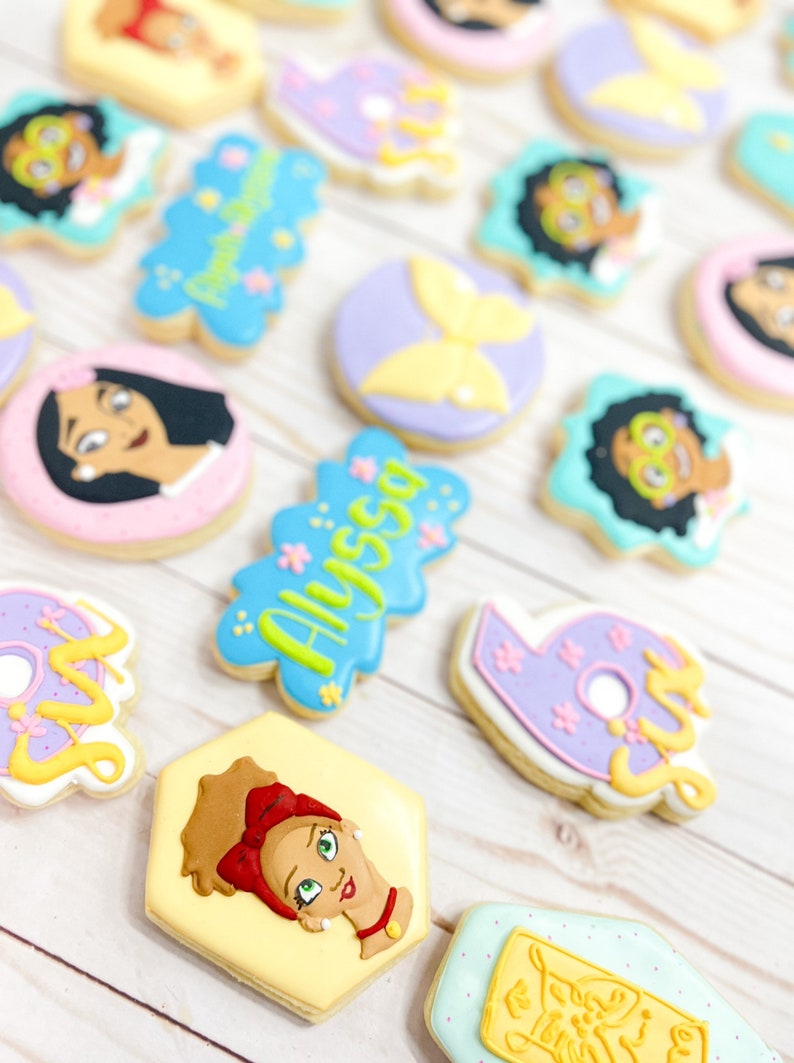 Encanto Inspired Themed Cookies Encanto Birthday Gift Encanto Etsy