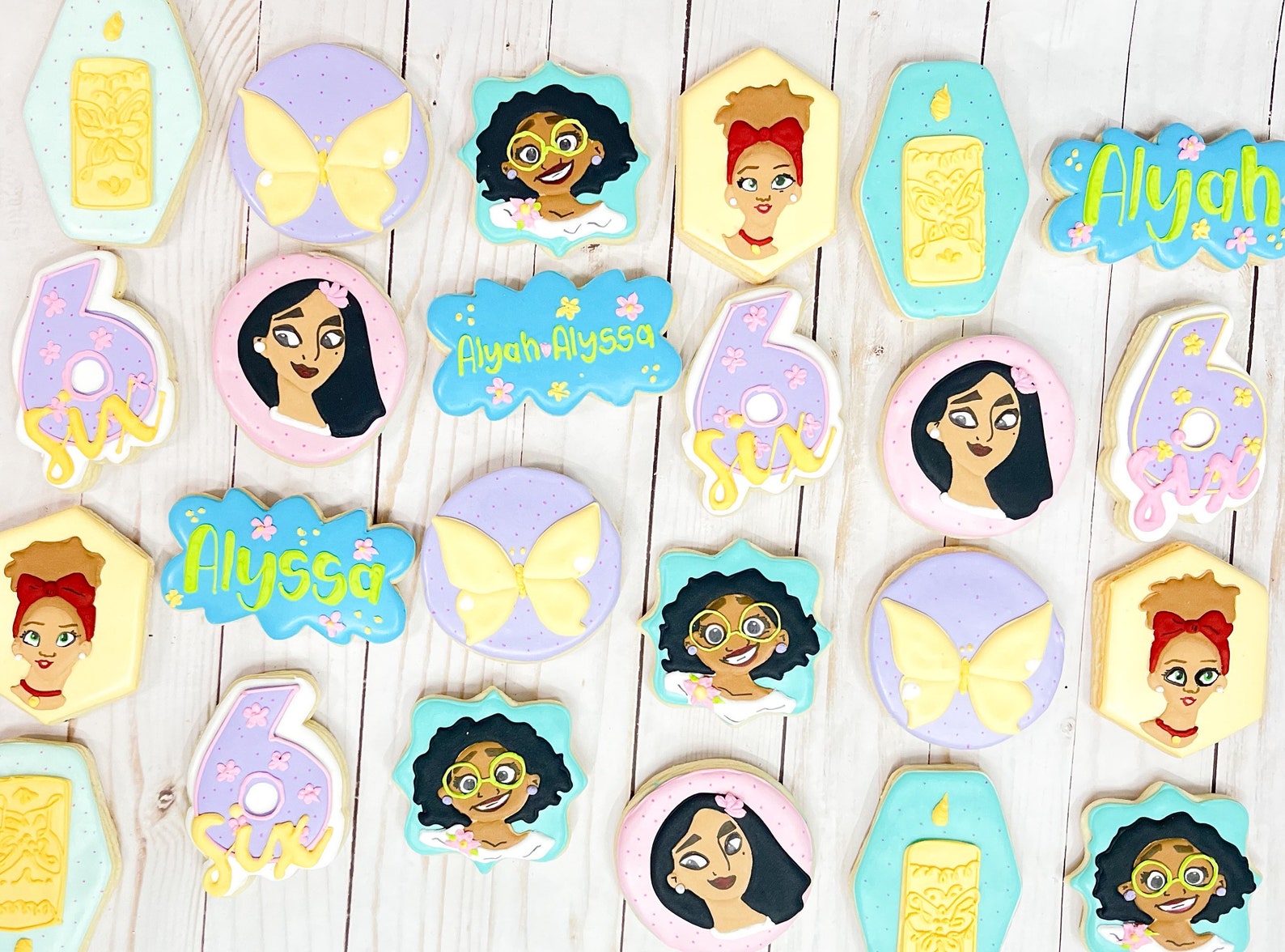 Encanto Inspired Themed Cookies Encanto Birthday Gift Encanto Etsy