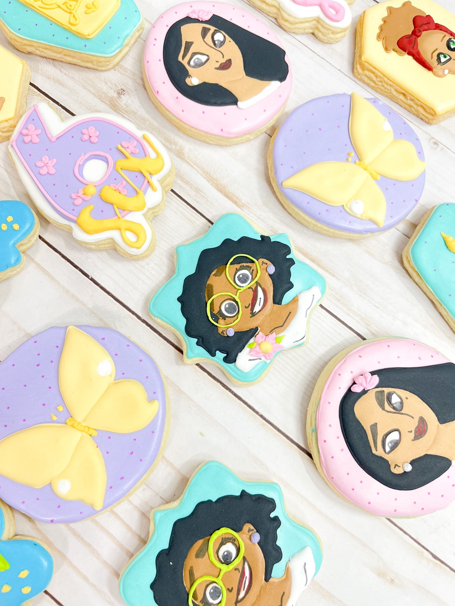 Encanto Inspired Themed Cookies Encanto Birthday Gift Encanto Etsy