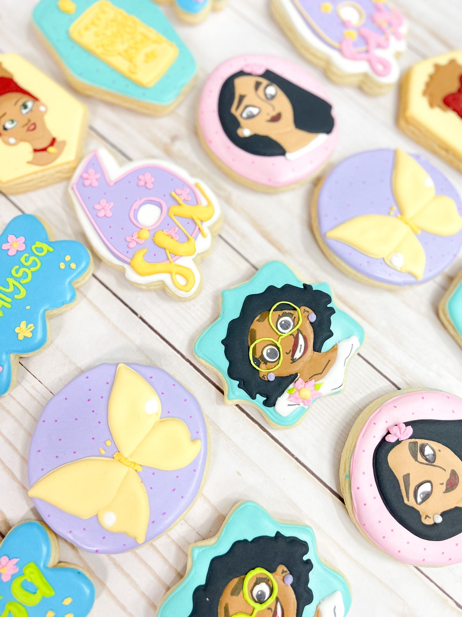 Encanto Inspired Themed Cookies Encanto Birthday Gift Encanto Etsy