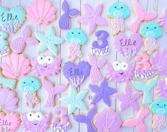cookies Mermaid under the sea cookies 12