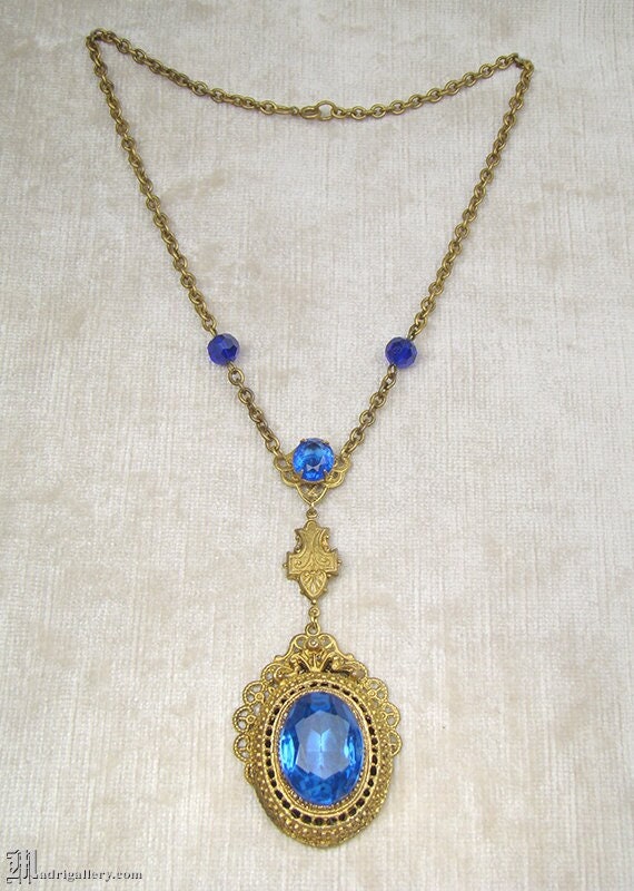 Antique necklace, Victorian, Edwardian, Revival, … - image 1