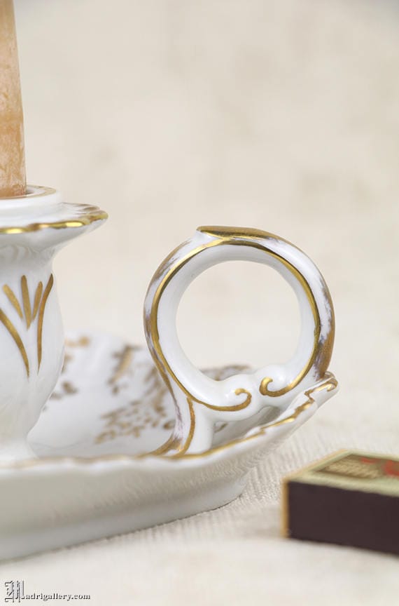 Gorgeous Rare Limoges France Bow Ribbon Pattern Cake Stand