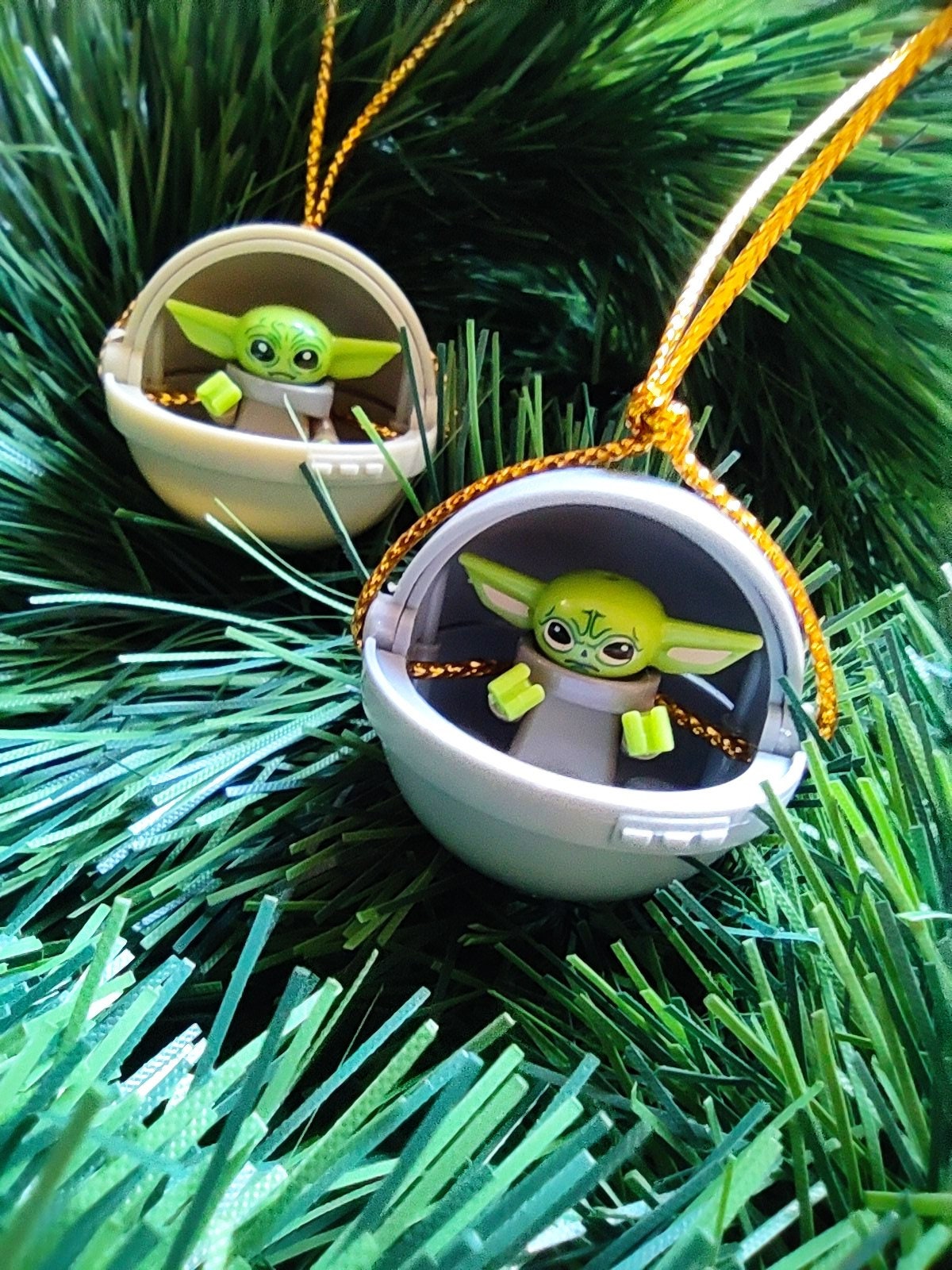 Baby Yoda Christmas Ornaments 