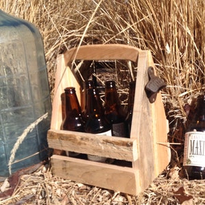 Fathers Day gift Fathers Day geschenken voor hem, bier Tote, gerecycleerd bier Tote, bier