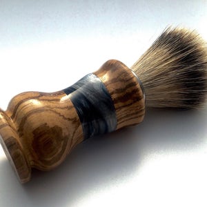 Väter Tag Geschenk Badger Pinsel, Rasierbürste silvertip, Rasierpinsel, Geschenke für ihn, kundenspezifische Bürste