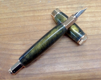 Fathers Day gift fountain pen, handmade Fountain Pen,
