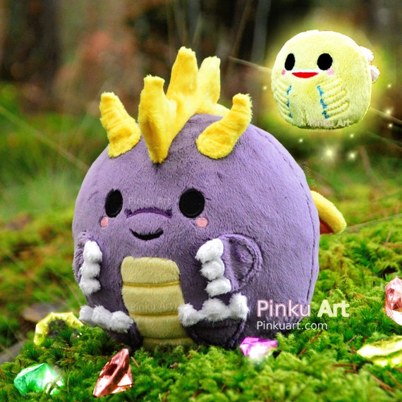 Spyro / Sparx Orb plush I MADE TO ORDER 