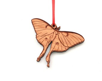 Luna Moth Ornament Etsy