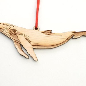 Bultrug Ornament - Prachtig Iconisch Aquatisch Bultrug Houten Ornament - Aquatische Collectie