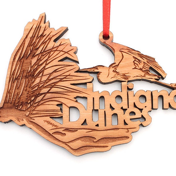 Indiana Dunes Ornament Etsy