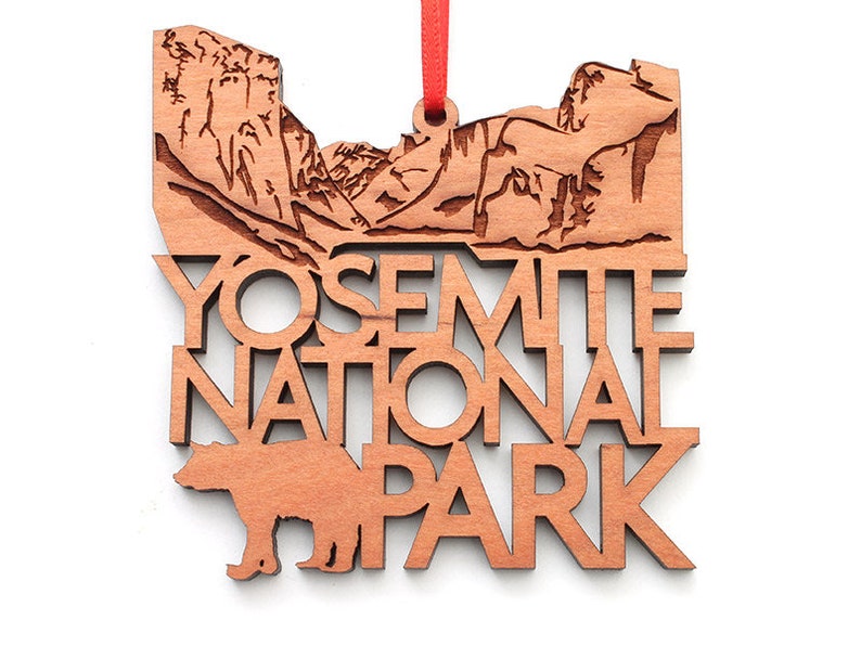 Yosemite National Park CA Ornament  California Sierra Nevada image 1