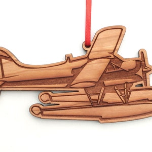 Float Plane Ornament - A Pilot's Favorite Float Plane Wood Ornament