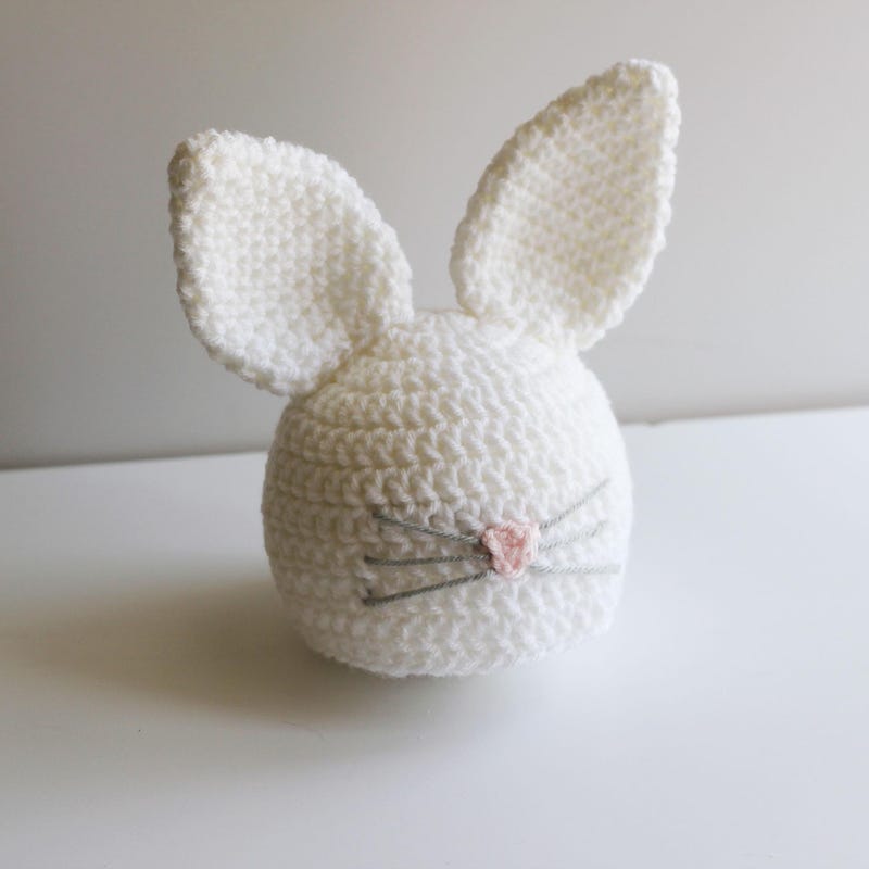 White Bunny Hat Crochet - Etsy