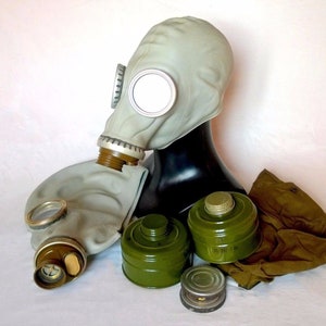 2x Gas mask GP-5. Scary gas mask was made in for civil and military purposes. Great for Steampunk. New Chernobyl without filters