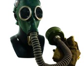 ソビエトGP-4ガスマスク、ロシア軍用マスク（フィルターなし） - Etsy 日本