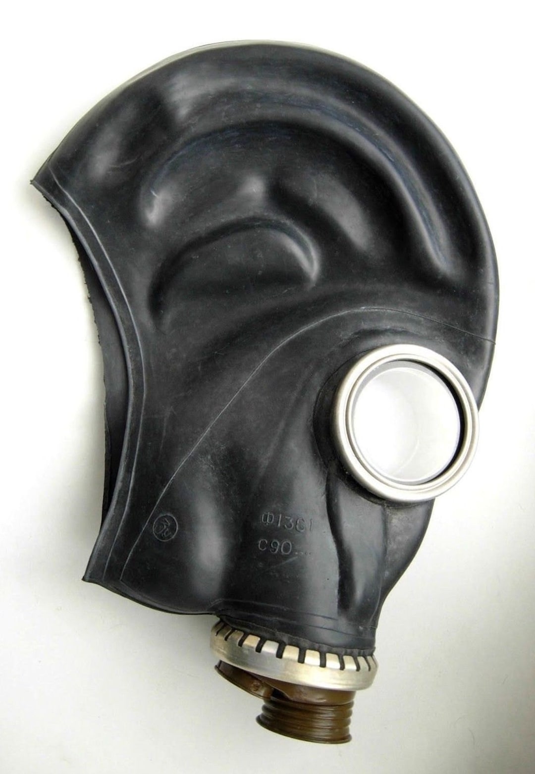 Ukraine Military Gas Mask GP5 Black Soviet Vintage USSR . All
