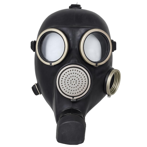 GASMASK 抹殺 7インチ SKELETON RECORDS S.R-001 New Military Gas Mask GP-7 (without Filter) Bag NEW GENUINE